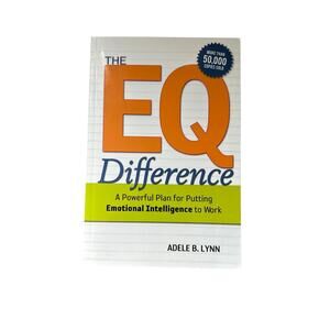 🌻 Book: The EQ Difference by Adele B. Lynn, Soft Cover, Self Help, NWOT
